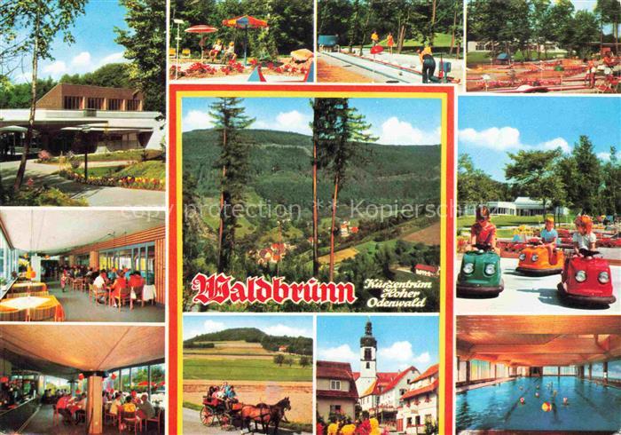 Waldbrunn Odenwald BW mit den OT Muelben Oberdielbach Schollbrunn Waldkatzenbach