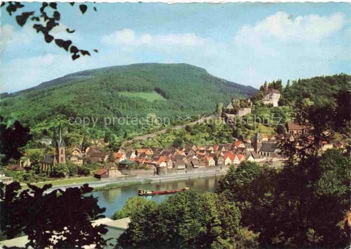 Hirschhorn Neckar Hessen Neckarpartie Schloss Hotel