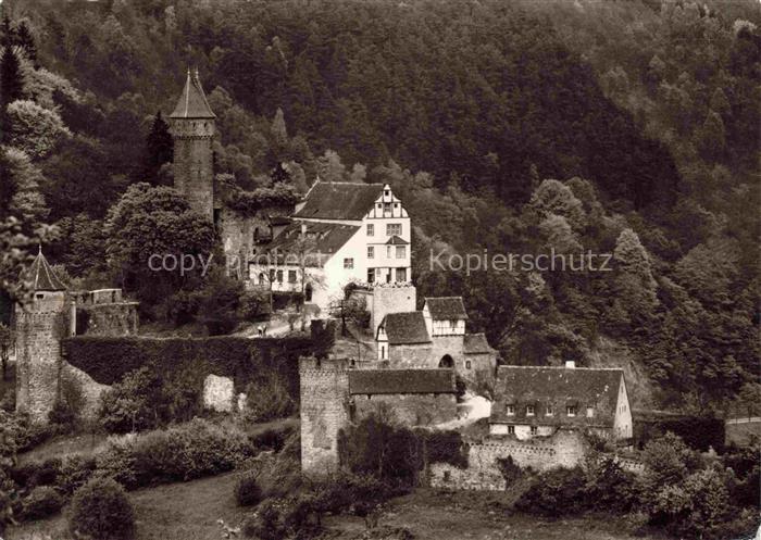 Hirschhorn Neckar Hessen Burg Hirschhorn Schloss Hotel