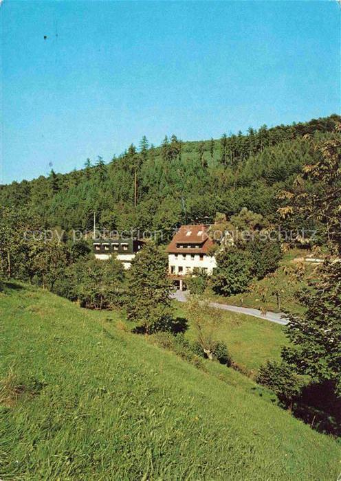 Unterhoellgrund Waldbrunn Neckar-Odenwald-Kreis BW Landheim des Helmholtz Gymnas