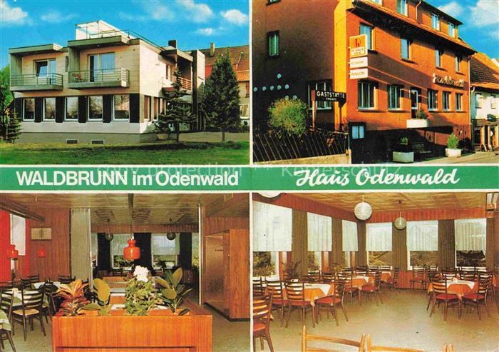 Waldbrunn Odenwald BW Restaurant Haus Odenwald Gastraeume