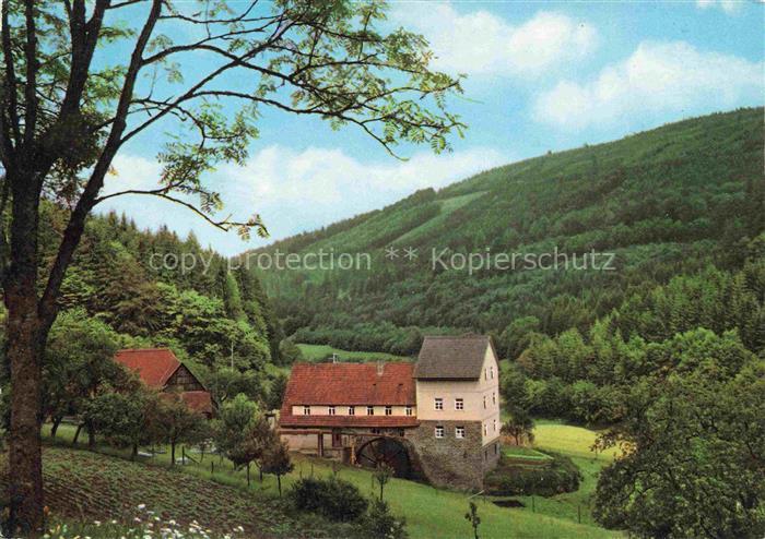 Struempfelbrunn Waldbrunn Muehle im oberen Hoellgrund