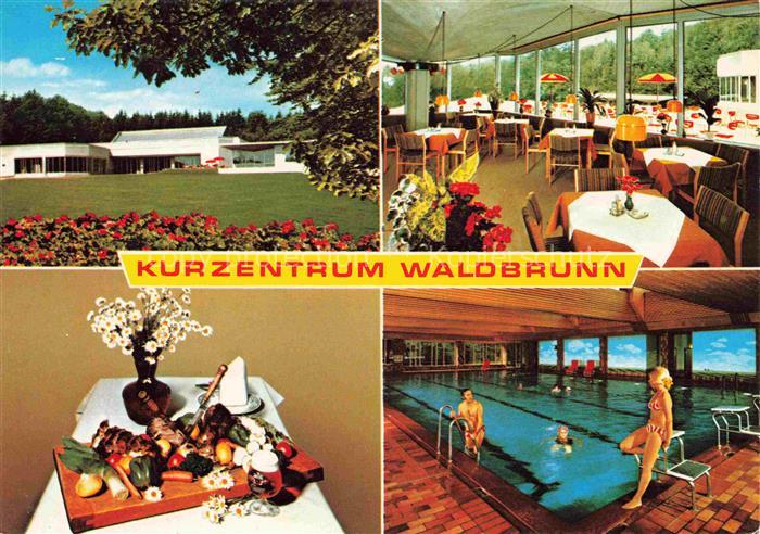 Waldbrunn Odenwald BW Kurzentrum Waldbrunn Gastraeume Hallenbad