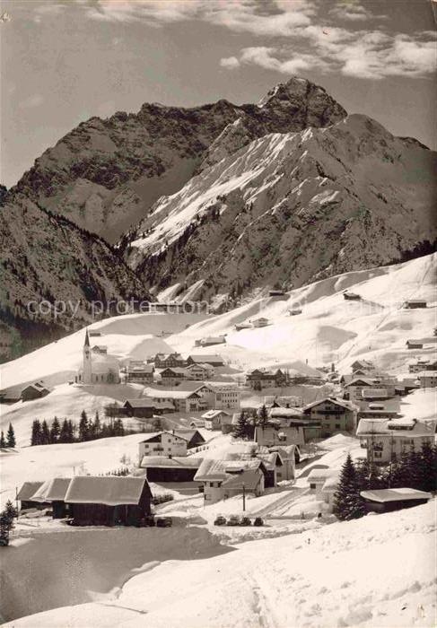 Hirschegg Kleinwalsertal Vorarlberg AT Haus zur Erholung Panorama