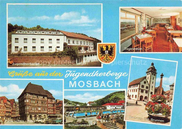 Mosbach Baden Neckar-Odenwald-Kreis BW Jugendherberge Tagesraum Pallmsches Haus