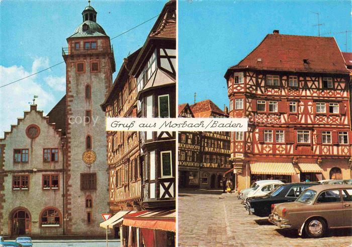 Mosbach Baden Neckar-Odenwald-Kreis BW Rathaus Palmsches Haus