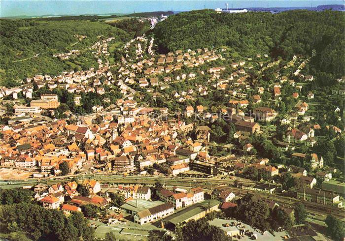 Mosbach Baden Neckar-Odenwald-Kreis BW Fliegeraufnahme