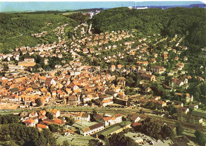 Mosbach Baden Neckar-Odenwald-Kreis BW Fliegeraufnahme