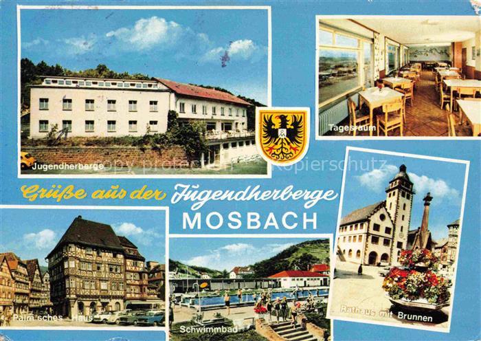 Mosbach Baden Neckar-Odenwald-Kreis BW Jugendherberge Tagesraum Pallmsches Haus