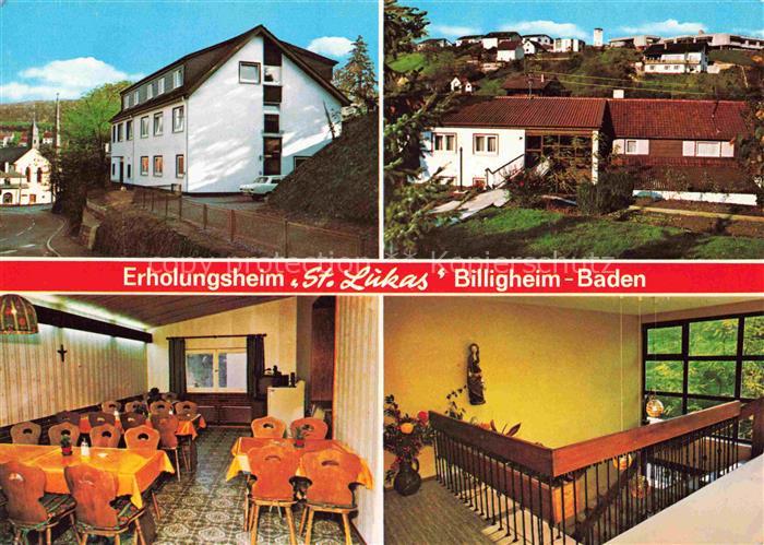 Billigheim Baden Neckar-Odenwald-Krei BW St Lukas Caritas Erholungsheim Haus Eli