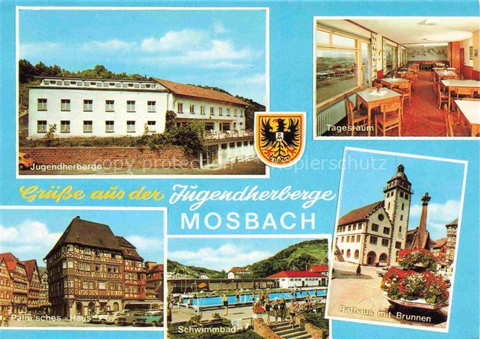 Mosbach Baden Neckar-Odenwald-Kreis BW Jugendherberge Tagesraum Pallmsches Haus