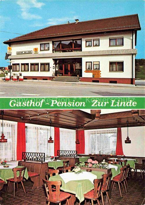 Wagenschwend Gasthof Pension zur Linde Gastraum