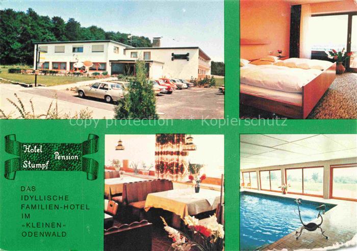 Neunkirchen Baden Hotel Pension Stumpf Fremdenzimmer Restaurant Hallenbad