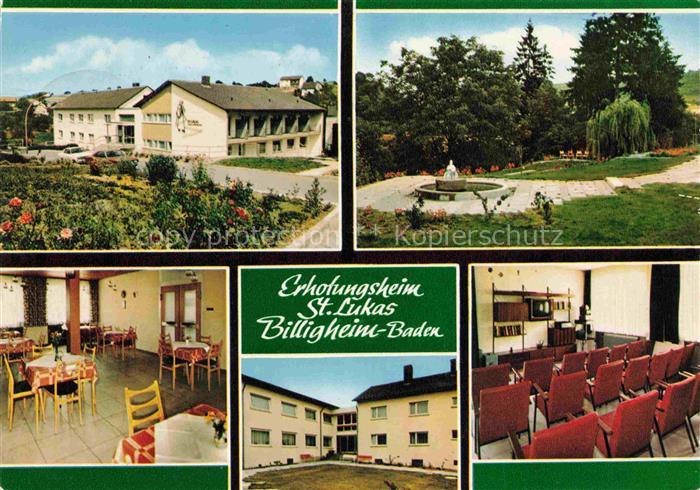 Binau St. Lukas Caritas Erholungsheim Parkanlagen