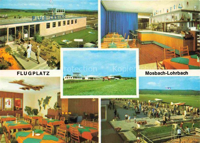 Lohrbach Mosbach Neckar-Odenwald-Kreis BW Flugplatz Casino Café Restaurant Hotel