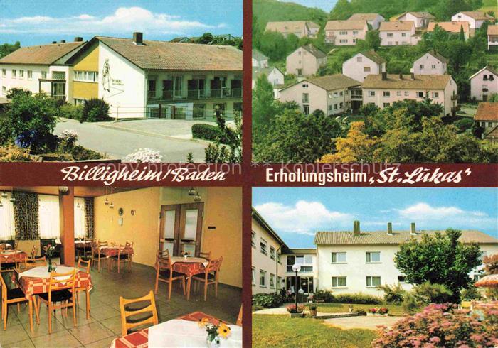 Billigheim Baden Neckar-Odenwald-Krei BW St. Lukas Caritas Erholungsheim
