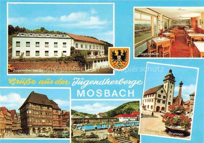 Mosbach Baden Neckar-Odenwald-Kreis BW Jugendherberge Tagesraum Palmsches Haus F