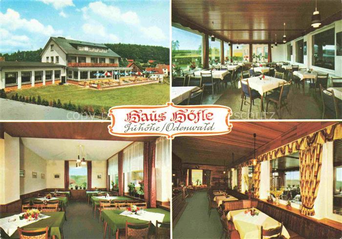 Juhoehe Moerlenbach Bergstrasse Hessen Pension Café Restaurant Haus Hoefle