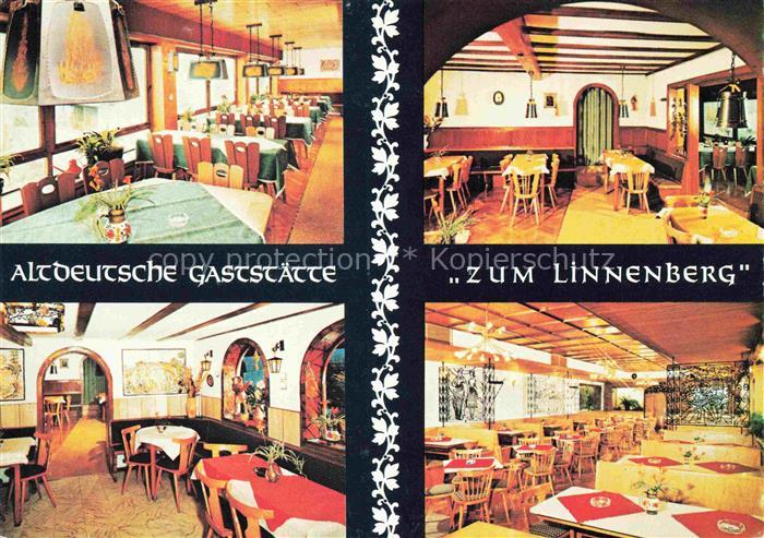 Bonsweiher Altdeutsche Gaststaette Zum Linnenberg Gastraeume