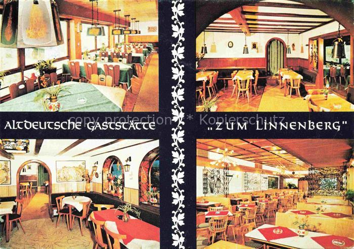 Bonsweiher Altdeutsche Gaststaette Zum Linnenberg Gastraeume