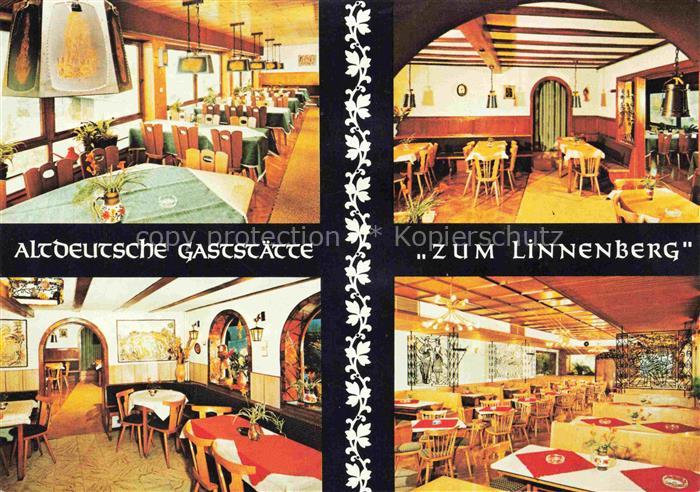 Bonsweiher Altdeutsche Gaststaette zum Linnenberg Gastraeume