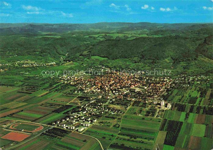Leutershausen Hirschberg Bergstrasse Fliegeraufnahme
