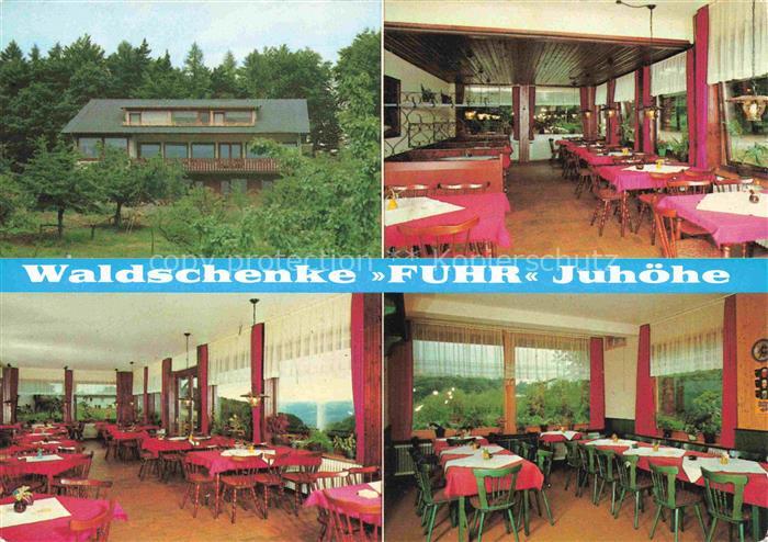 Juhoehe Moerlenbach Bergstrasse Hessen Waldschaenke Fuhr Gastraeume