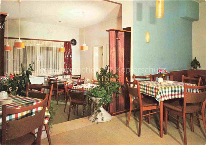 Oberflockenbach Weinheim BW Gaststaette zur Dorfschenke Gastraum