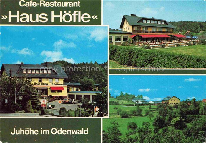 Juhoehe Moerlenbach Bergstrasse Hessen Café Restaurant Haus Hoefle Terrasse Land