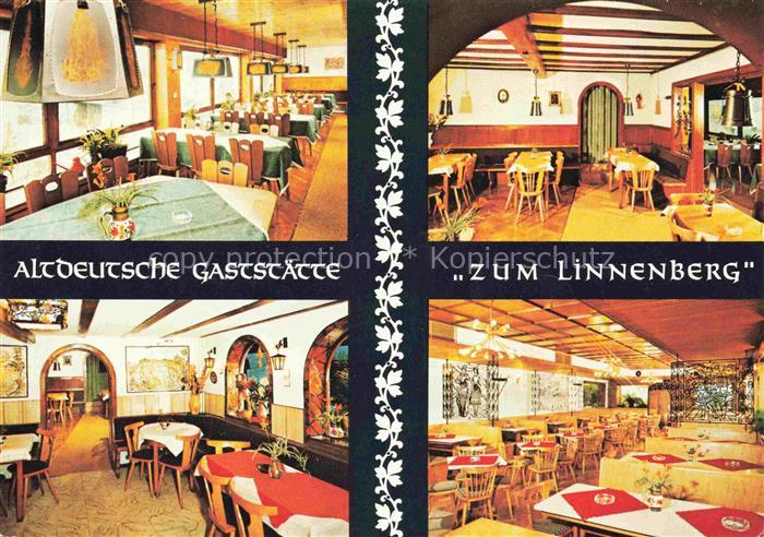 Bonsweiher Altdeutsche Gaststaette zum Linnenberg Gastraeume Restaurant