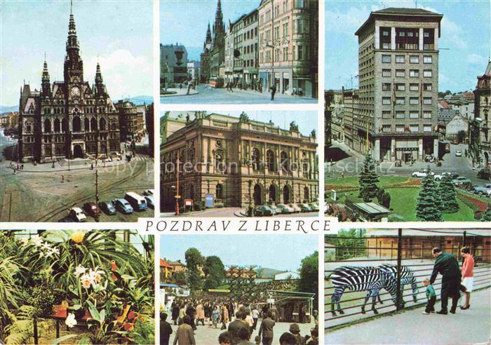 LIBEREC Reichenberg CZ Sehenswuerdigkeiten der Stadt Gebaeude Zoo