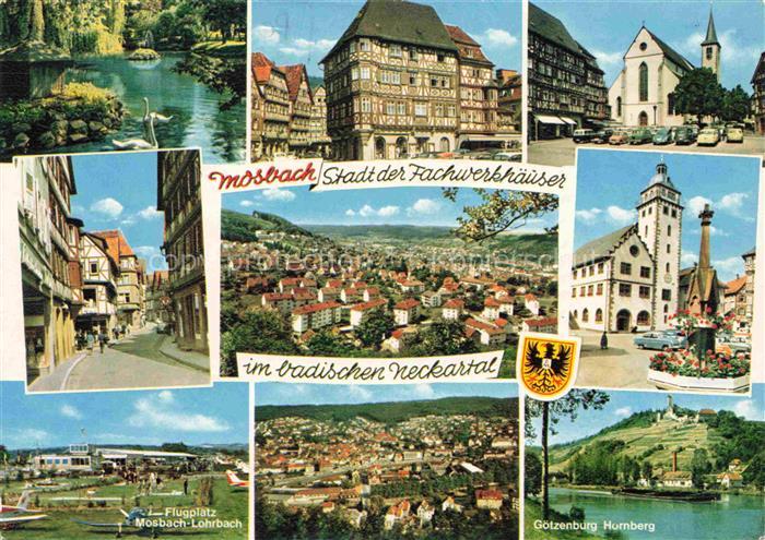 Mosbach Baden Neckar-Odenwald-Kreis BW Stadt der Fachwerkhaeuser Palmsches Haus