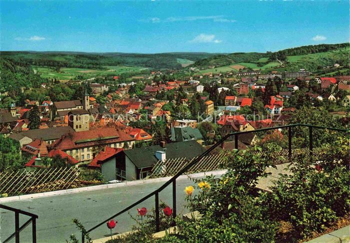 Mosbach Baden Neckar-Odenwald-Kreis BW Panorama Stadt der Fachwerkhaeuser