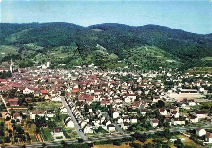 Leutershausen Hirschberg Bergstrasse Fliegeraufnahme