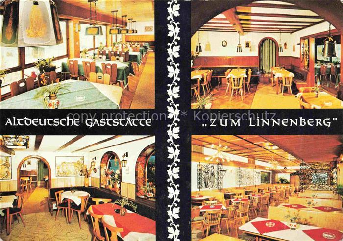 Bonsweiher Altdeutsche Gaststaette zum Linnenberg Gastraeume