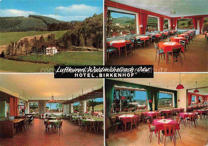 Waldmichelbach Wald-Michelbach Hessen Restaurant Birkenhof Pension Naturpark Ode