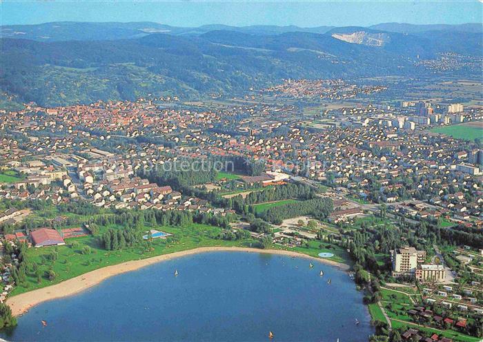 Hemsbach  Bergstrasse Panorama Weinort am Wiesensee Naherholungsgebiet