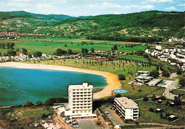 Hemsbach  Bergstrasse Panorama See-Hotel am Wiesensee Badestrand