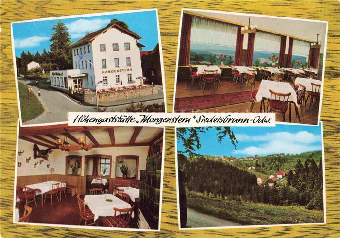 Altneudorf Schoenau Heidelberg BW Hoehengaststaette Morgenstern Pension Gastraum