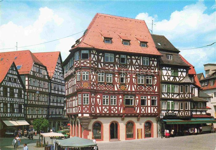 Mosbach Baden Neckar-Odenwald-Kreis BW Hauptstrasse Palmsches Haus Stadt der Fac