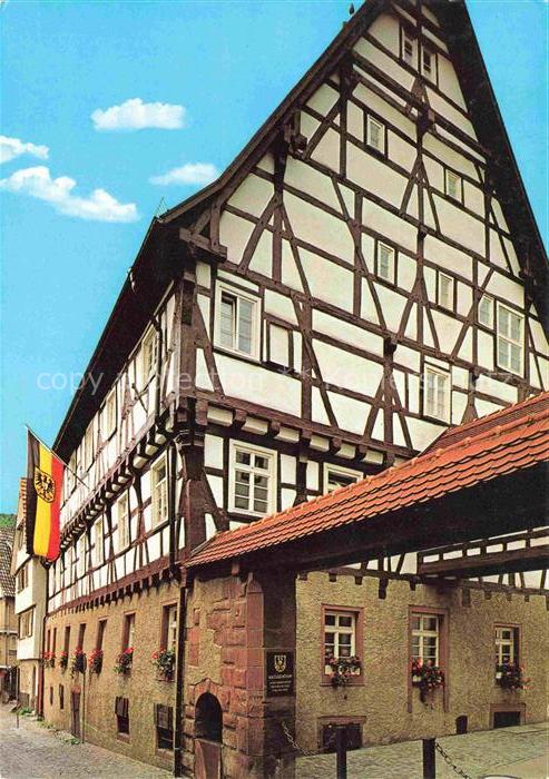 Mosbach Baden Neckar-Odenwald-Kreis BW Kulturzentrum Stadt der Fachwerkhaeuser