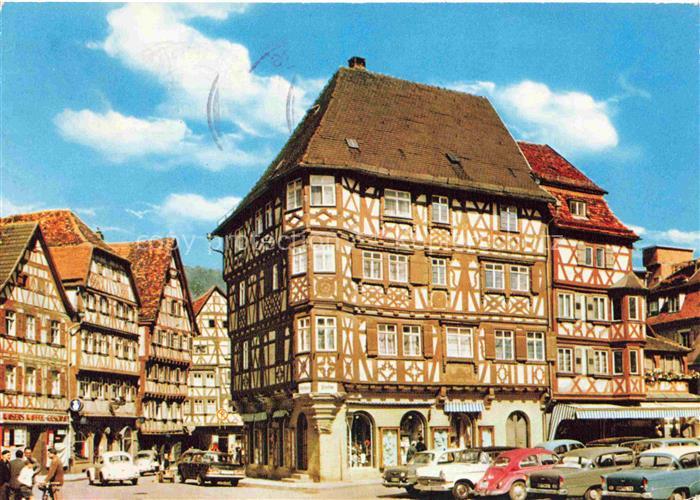 Mosbach Baden Neckar-Odenwald-Kreis BW Palmsches Haus Stadt der Fachwerkhaeuser