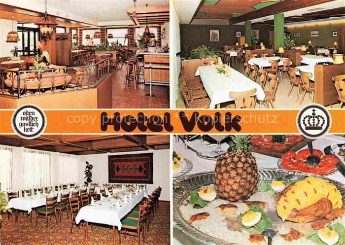 Limbach Baden Neckar-Odenwald-Kreis BW Hotel Volk Restaurant Festtafel