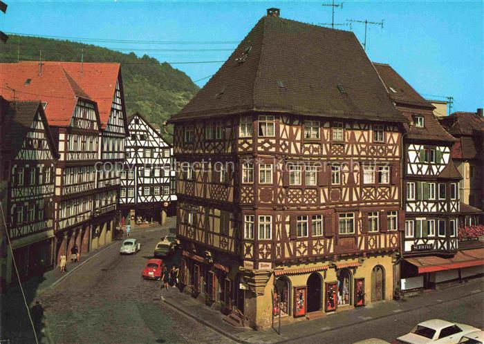 Mosbach Baden Neckar-Odenwald-Kreis BW Palmsches Haus Stadt der Fachwerkhaeuser