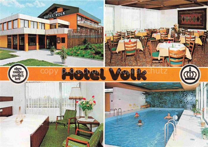 Limbach Baden Neckar-Odenwald-Kreis BW Hotel Volk Restaurant Fremdenzimmer Halle
