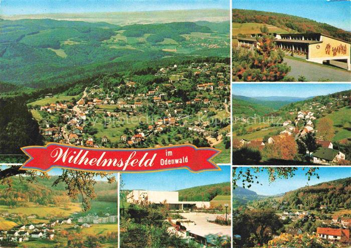 Wilhelmsfeld Fliegeraufname Luftkurort Teilansichten