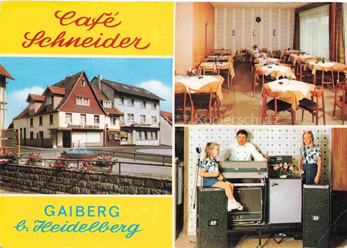 Gaiberg Baden Heidelberg BW Café Schneider Gastraum Hausmusik