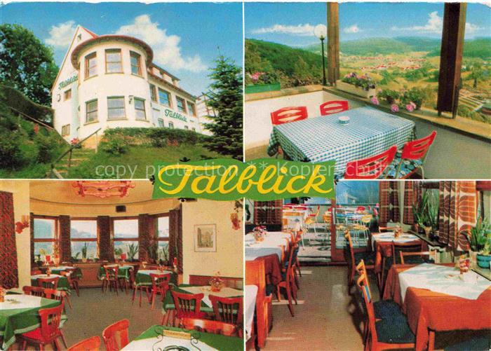 Wilhelmsfeld Café Restaurant Pension Talblick Gastraeume