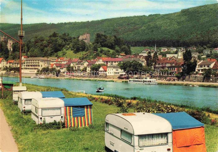 Neckarsteinach Campingplatz am Neckarufer