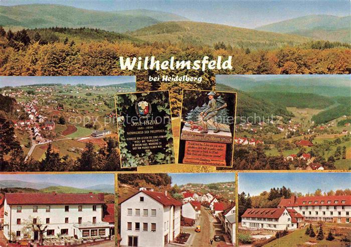 Wilhelmsfeld Panorama Fliegeraufnahme Teilansichten